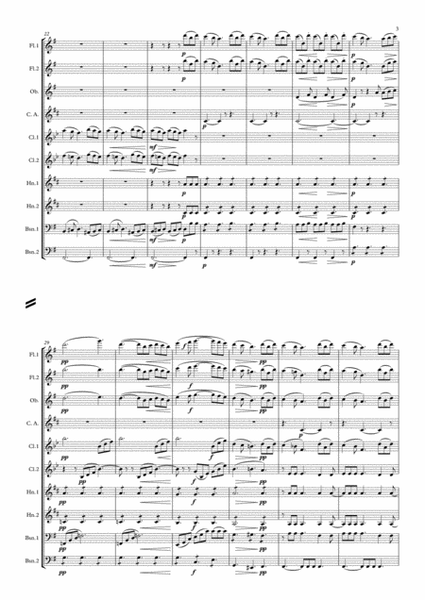 Dvorak: Czech Suite Op.39 Mvt.IV Romanze - wind dectet image number null