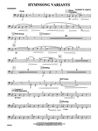 Hymnsong Variants: Bassoon