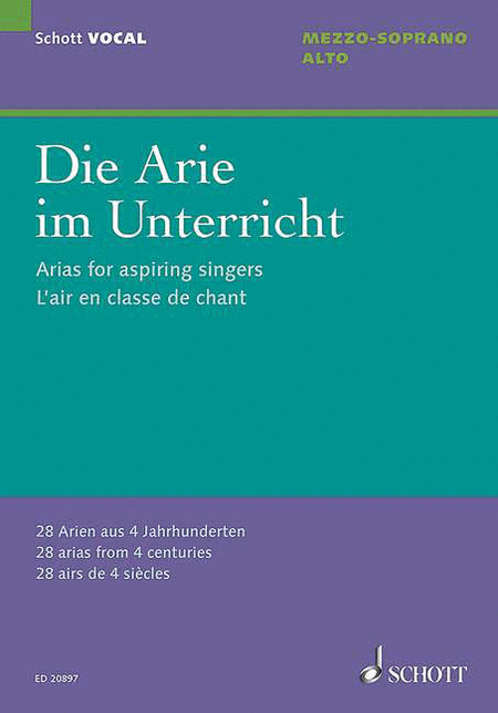 Arias for Aspiring Singers (Die Arie im Unterricht)