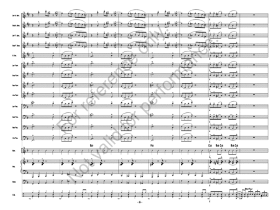 The Big Band Theory Jazz Ensemble scores gallery preview page 15
