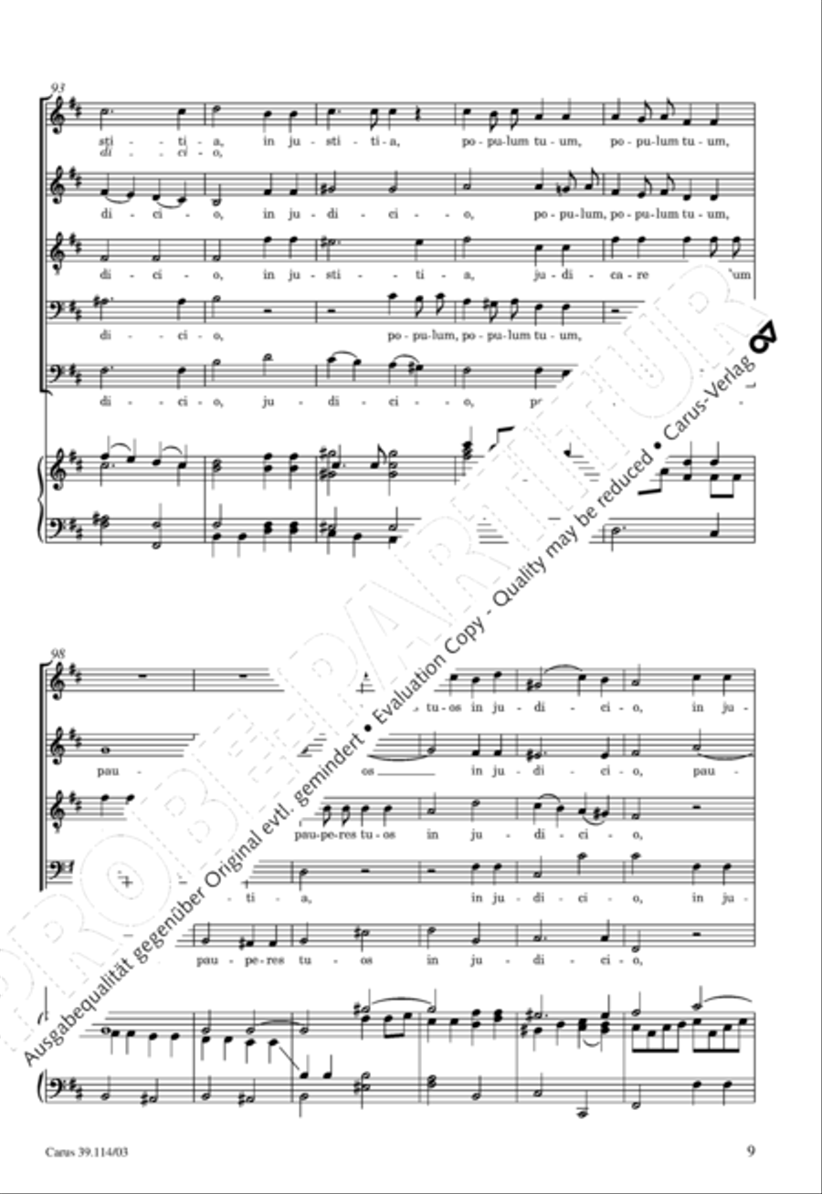 Deus, judicium tuum SSATB scores gallery preview page 10