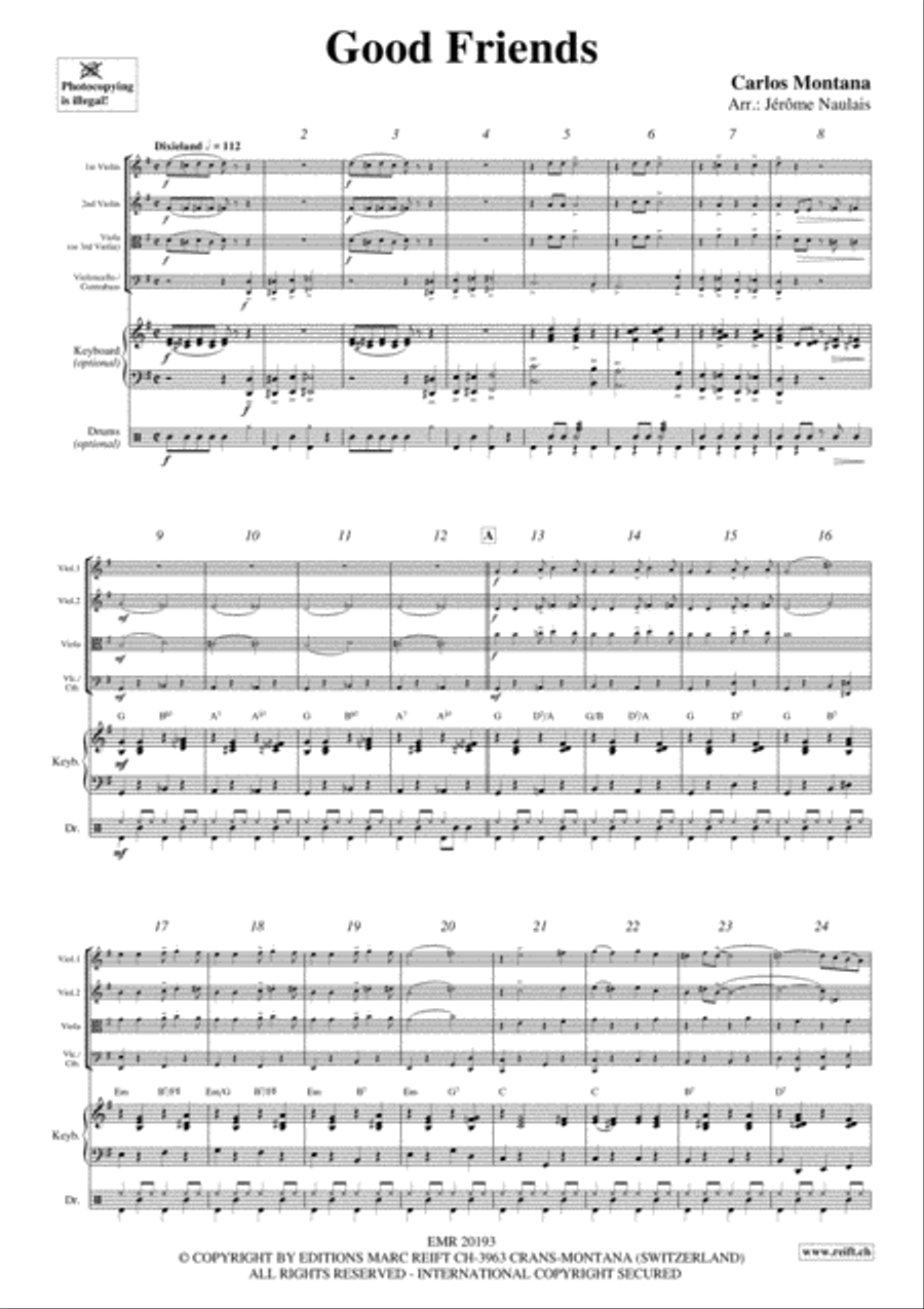 Good Friends String Quartet scores gallery preview page 3