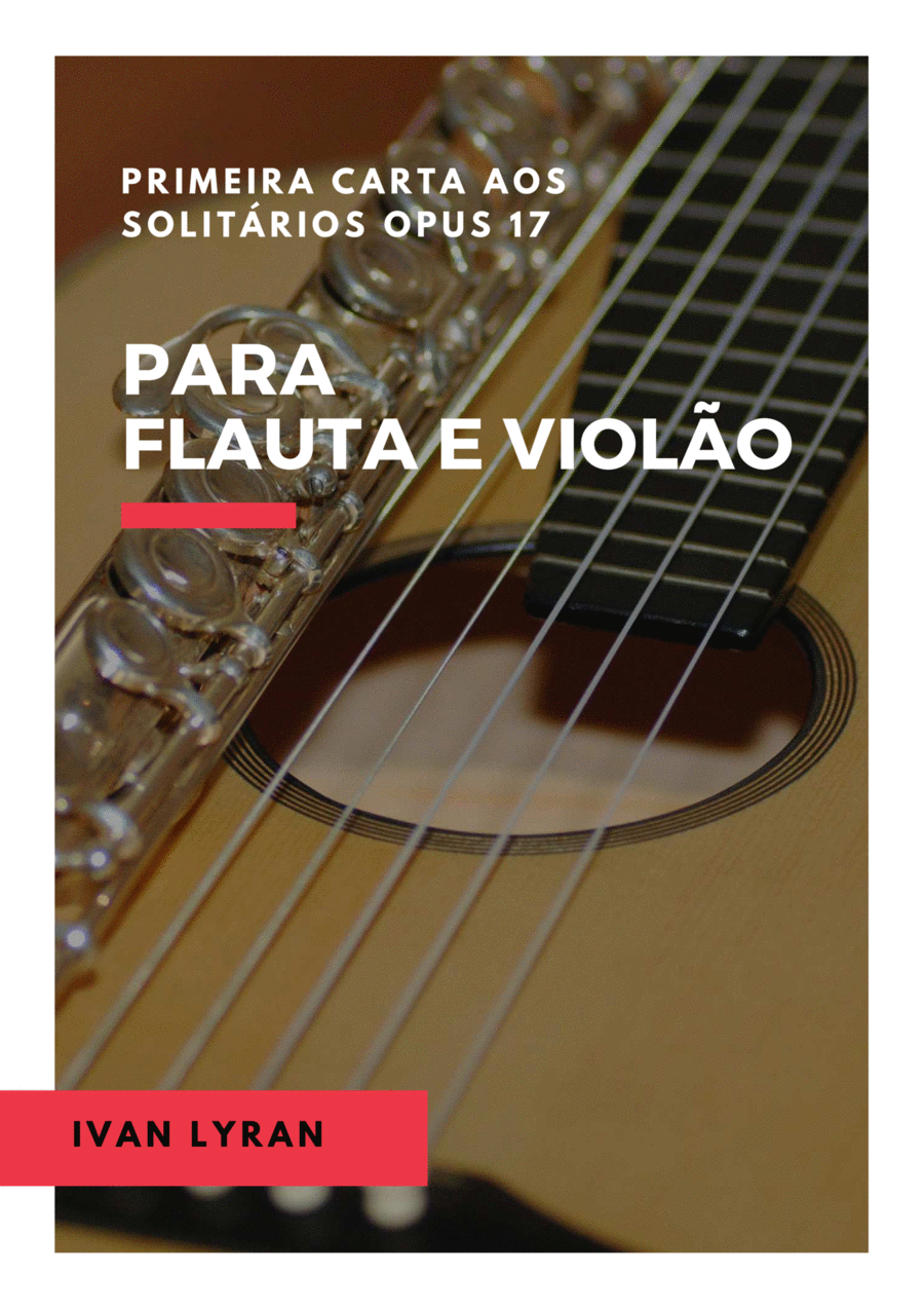Primeira carta aos solitários Opus 17 Flute scores gallery preview page 1