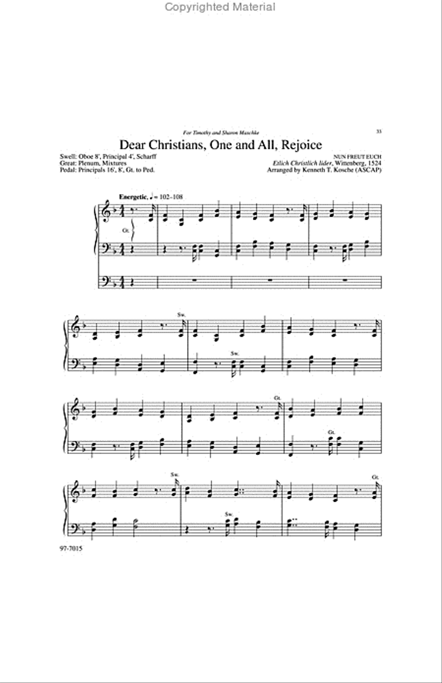 Musica Sacra: Easy Hymn Preludes for Organ, Vol. 2