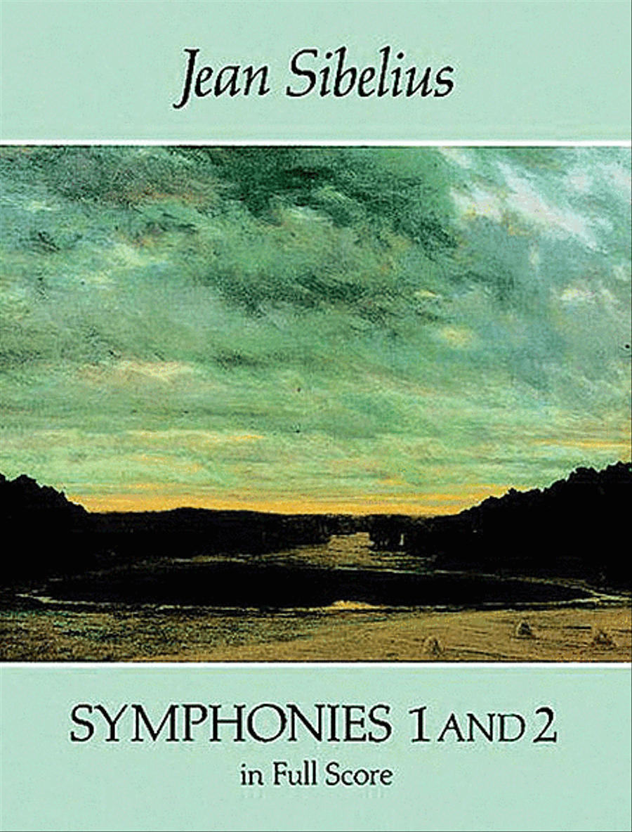 Symphonies 1 and 2 in Full Score Full Orchestra scores gallery preview page 1