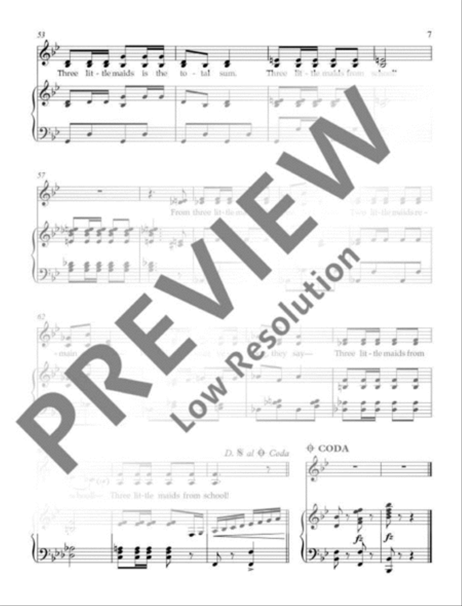 Best of Gilbert and Sullivan Voice scores gallery preview page 8