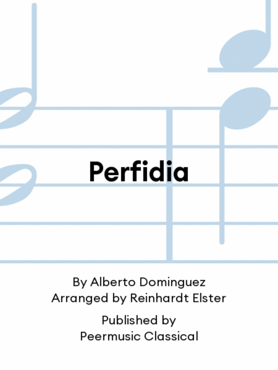 Perfidia Chamber Music scores gallery preview page 1