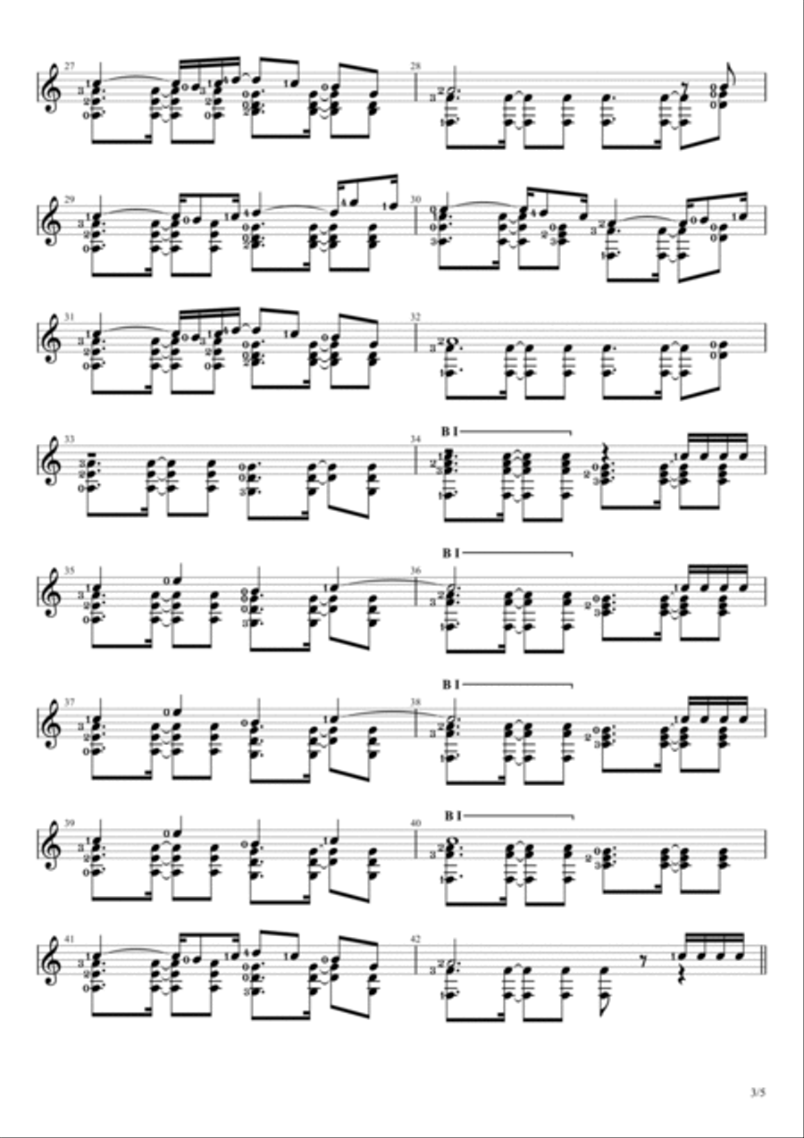 Treat You Better Acoustic Guitar scores gallery preview page 3