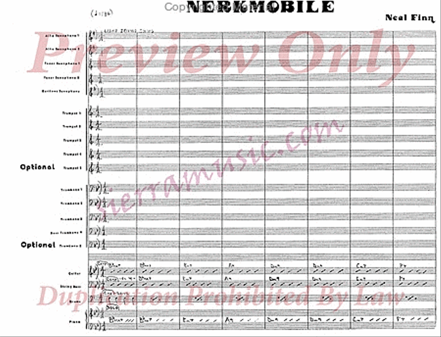 Nerkmobile Nerkmobile Jazz Ensemble scores gallery preview page 2