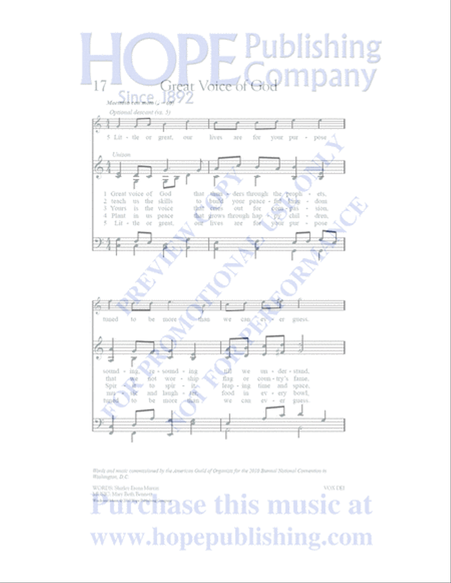 A Place at the Table Choir scores gallery preview page 56