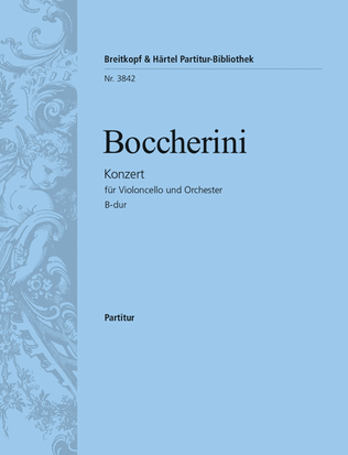 Book cover for Violoncello Concerto in B flat major