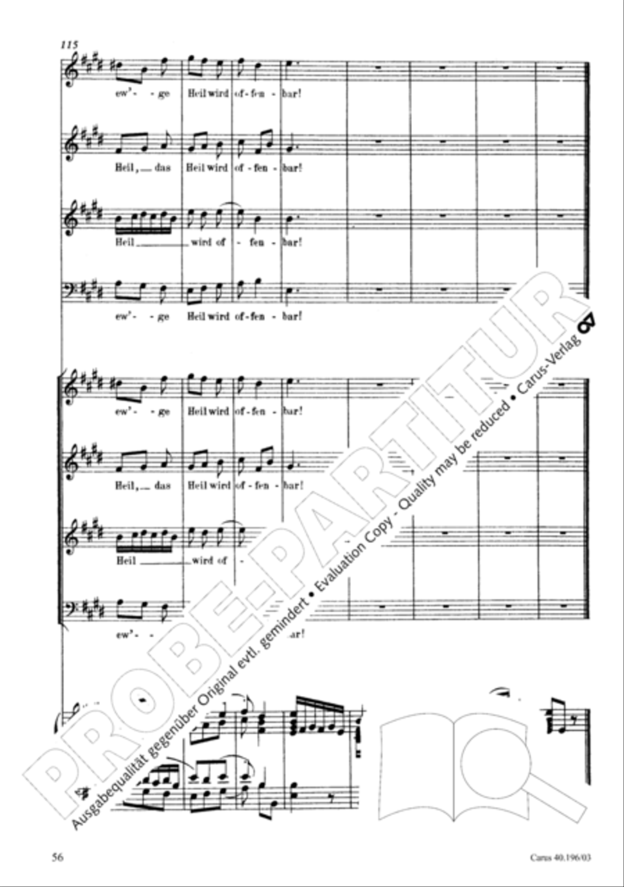Die Geburt Christi SSA scores gallery preview page 57