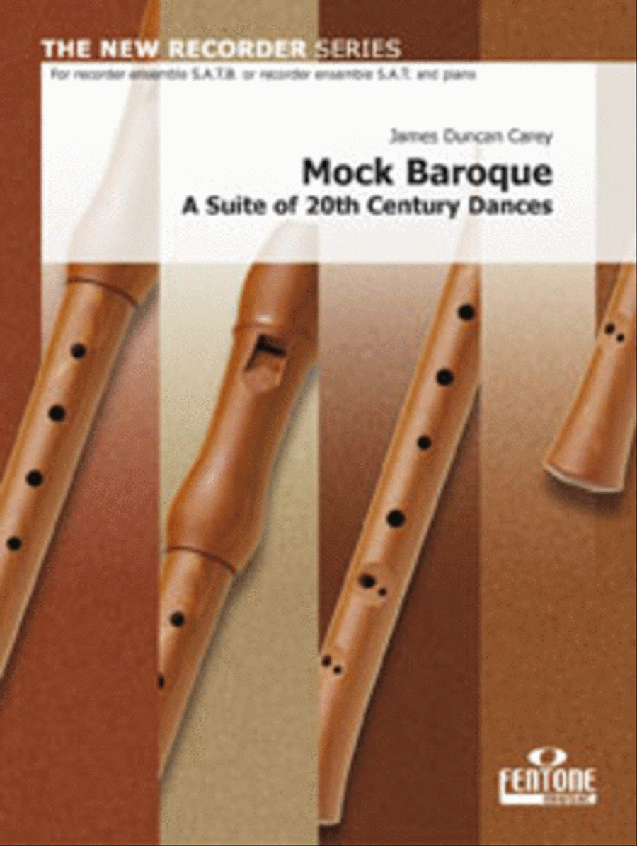 Mock Baroque Mock Baroque Recorder scores gallery preview page 1