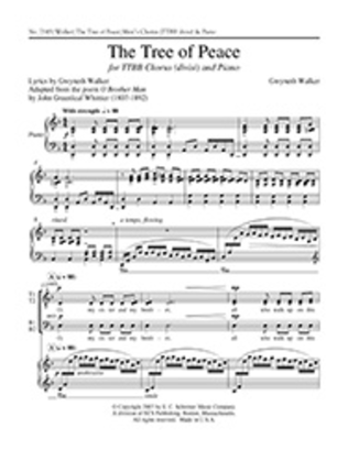 The Tree of Peace (Piano/Choral Score)