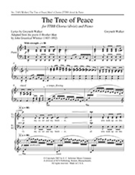 The Tree of Peace (Piano/Choral Score) image number null