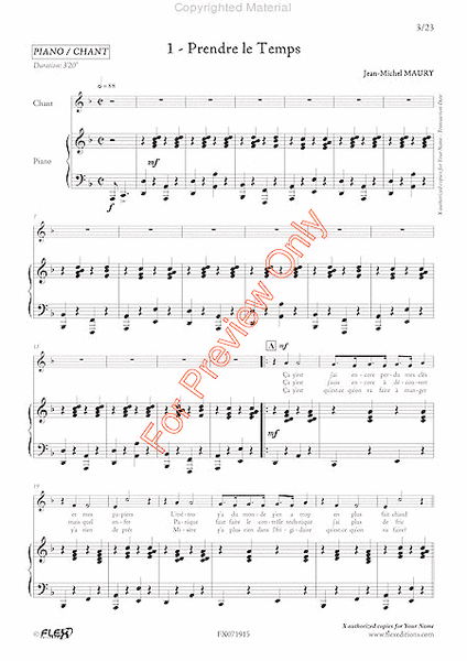 Recreanotes - Cycle 3 Volume 2 - Children's Choir & Piano image number null