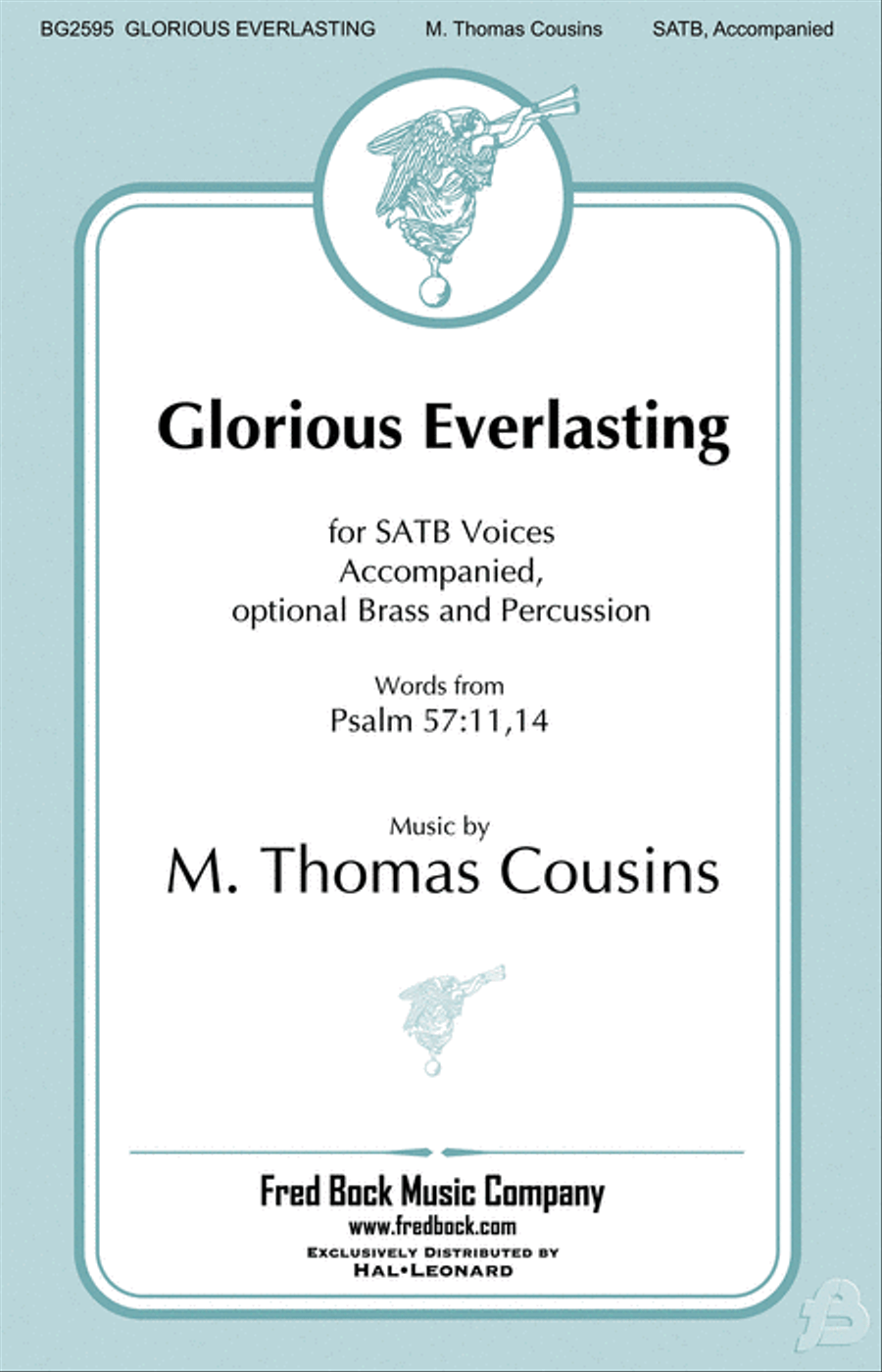 Glorious Everlasting 4-Part scores gallery preview page 1