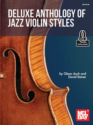 Book cover for Deluxe Anthology of Jazz Violin Styles