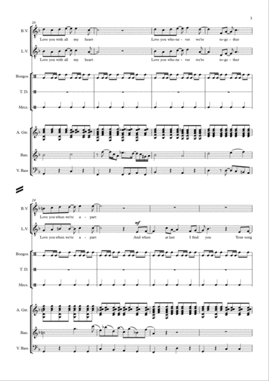 I Will Small Ensemble scores gallery preview page 3