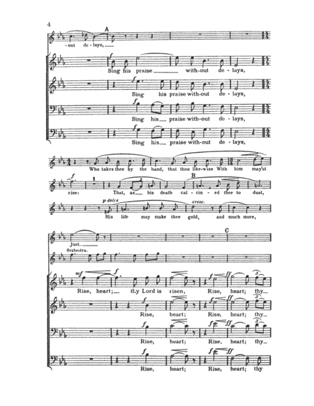 Five Mystical Songs (Choral Score)