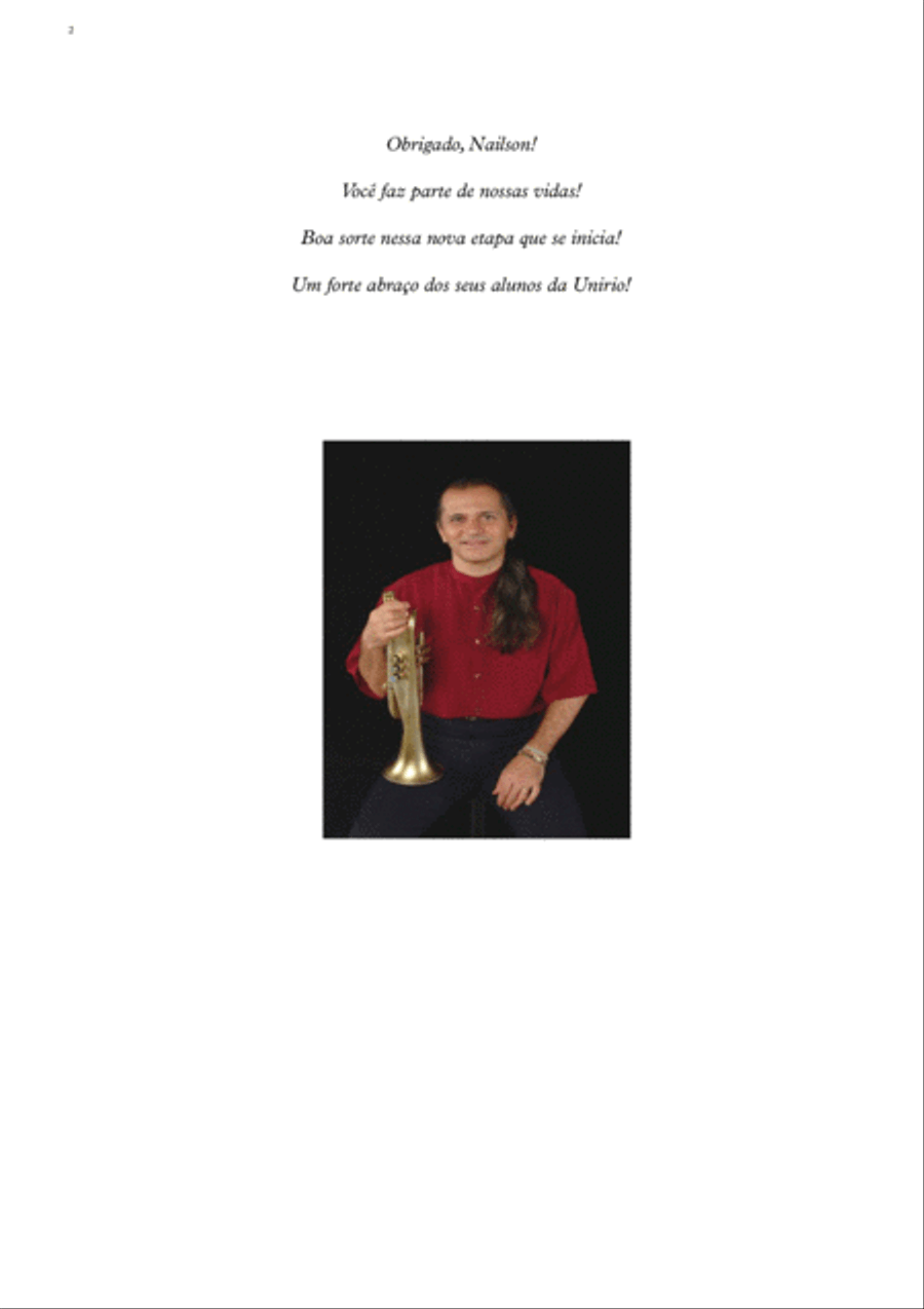 Vou Voltar Pra Quipapá - For Trumpet Ensemble Trumpet Duet scores gallery preview page 5