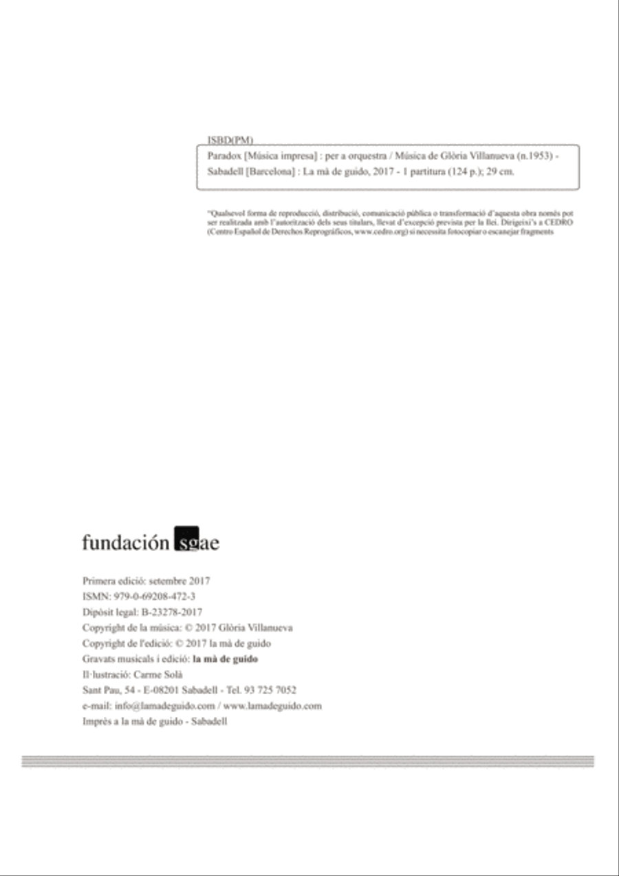 Paradox Full Orchestra scores gallery preview page 4