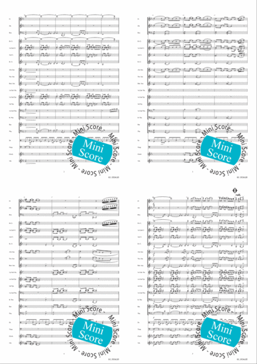 Hill Street Blues Concert Band scores gallery preview page 4