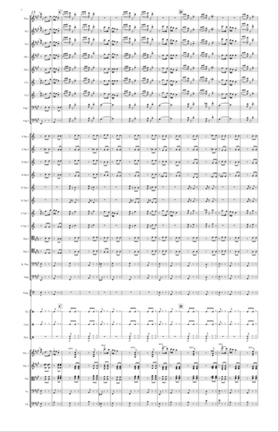 Seguidilla for Orchestra Ballet Music Full Orchestra scores gallery preview page 3