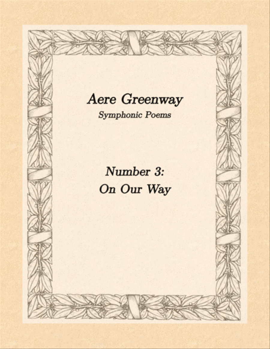 Symphonic Poem # 3: On Our Way Full Orchestra scores gallery preview page 1
