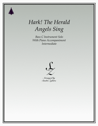 Hark! The Herald Angels Sing (bass C instrument solo)