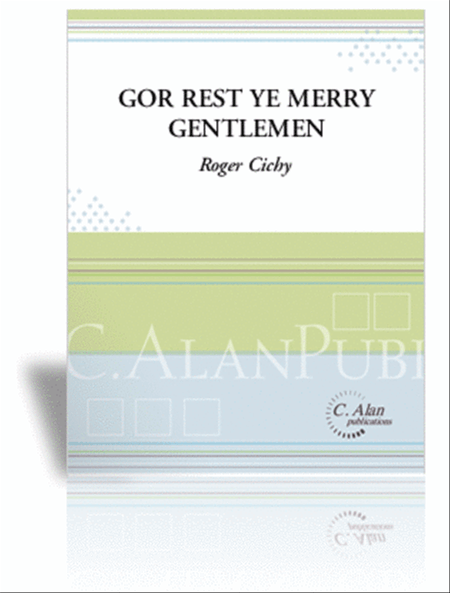 God Rest Ye Merry Gentlemen Brass Ensemble scores gallery preview page 1