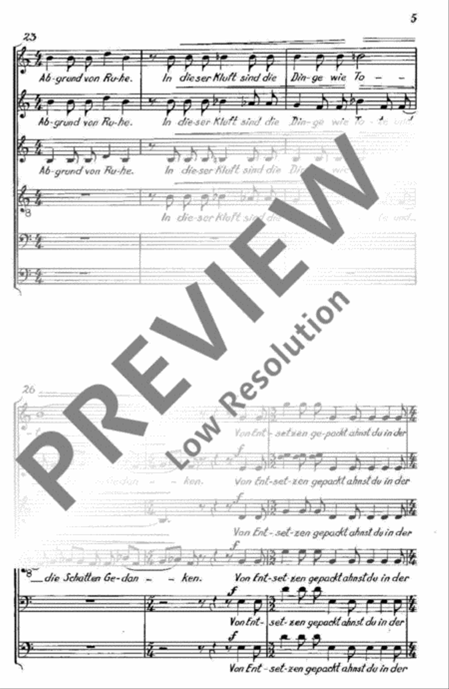 Südamerikanische Gesänge Mixed Choir scores gallery preview page 6