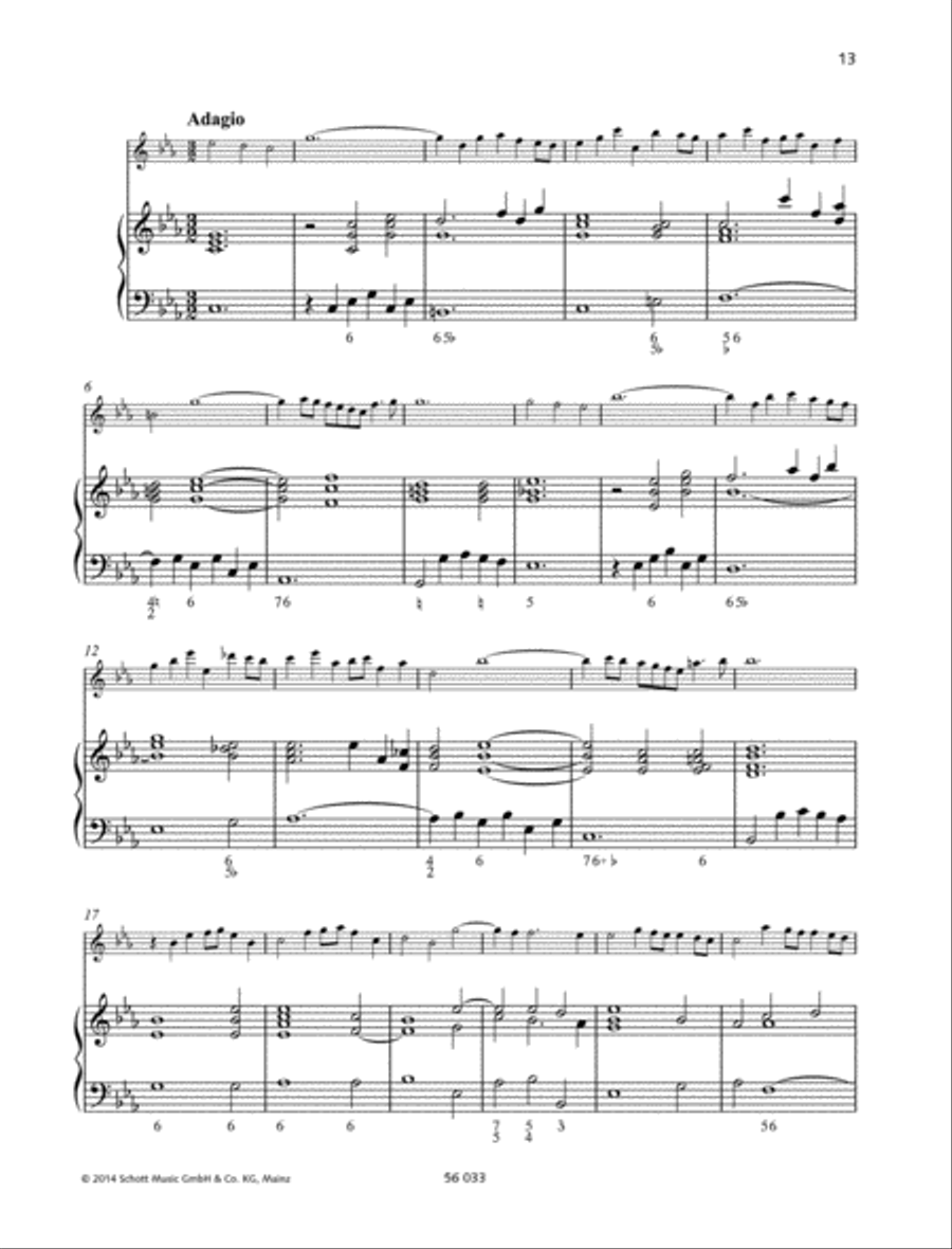 Sonata C major Alto Recorder scores gallery preview page 6