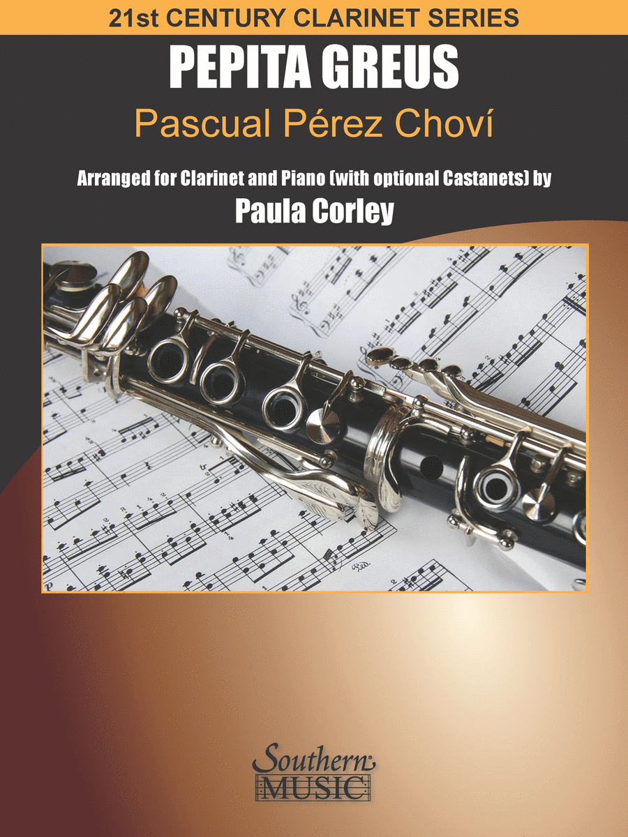 Pepita Greus: Pascual Pérez Chovi Clarinet Solo scores gallery preview page 1