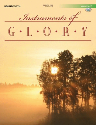 Book cover for Instruments of Glory, Vol. 2 - Violin Book and CD