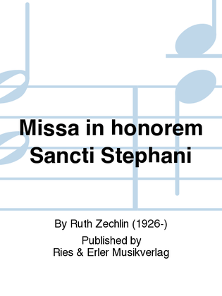 Missa in honorem Sancti Stephani