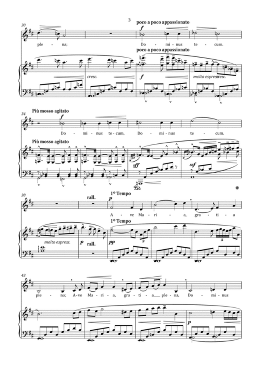 Massenet-Ave Maria(Méditation from Thaïs) for voice and piano image number null