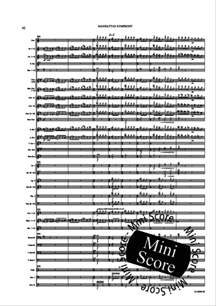Manhattan Symphony Concert Band scores gallery preview page 46