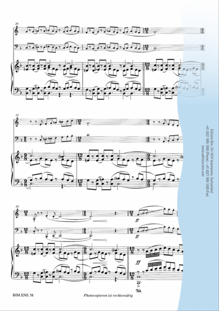 Dance of the Ocean Breeze Horn scores gallery preview page 4