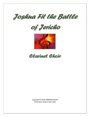 Book cover for Joshua Fit The Battle Of Jericho (trad)