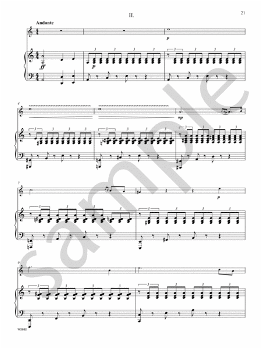 Concerto in E Major Trumpet Solo scores gallery preview page 6