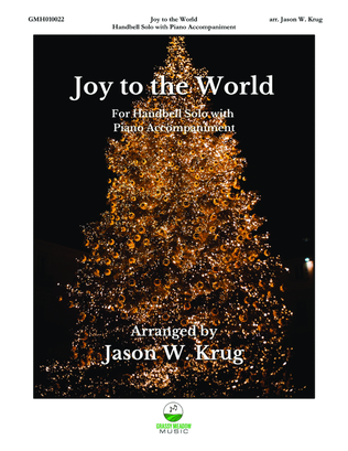Book cover for Joy to the World (for handbell solo with piano accompaniment)