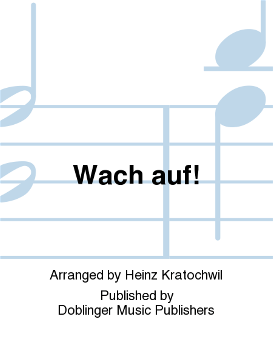 Wach auf! 4-Part scores gallery preview page 1