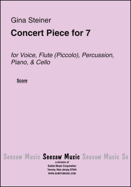 Concert Piece for 7
