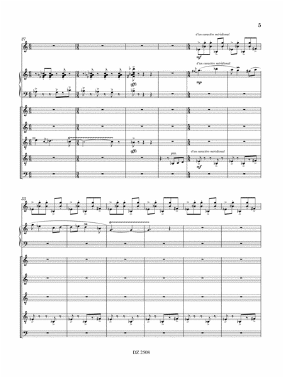 Concerto da Tolosa Orchestra scores gallery preview page 5