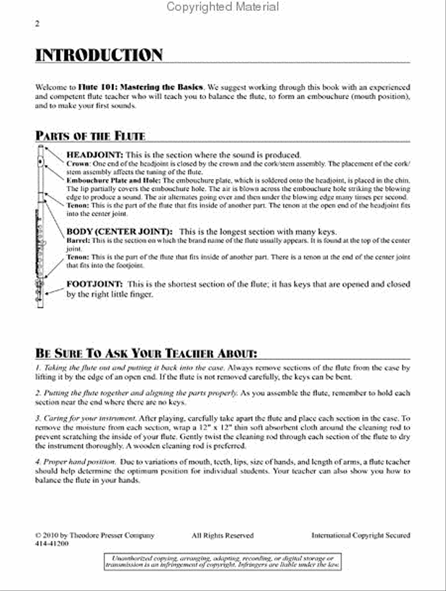 Flute 101: Mastering the Basics