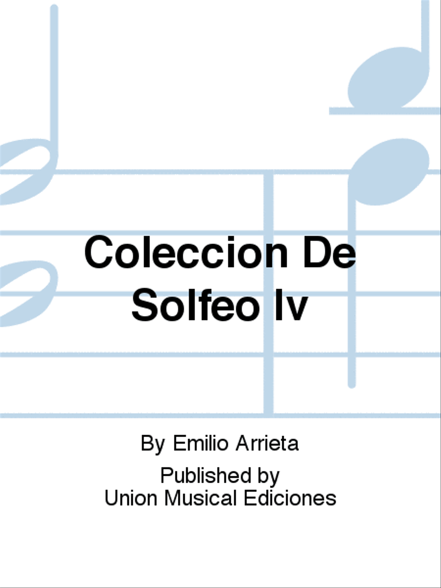 Coleccion De Solfeo IV Voice Solo scores gallery preview page 1