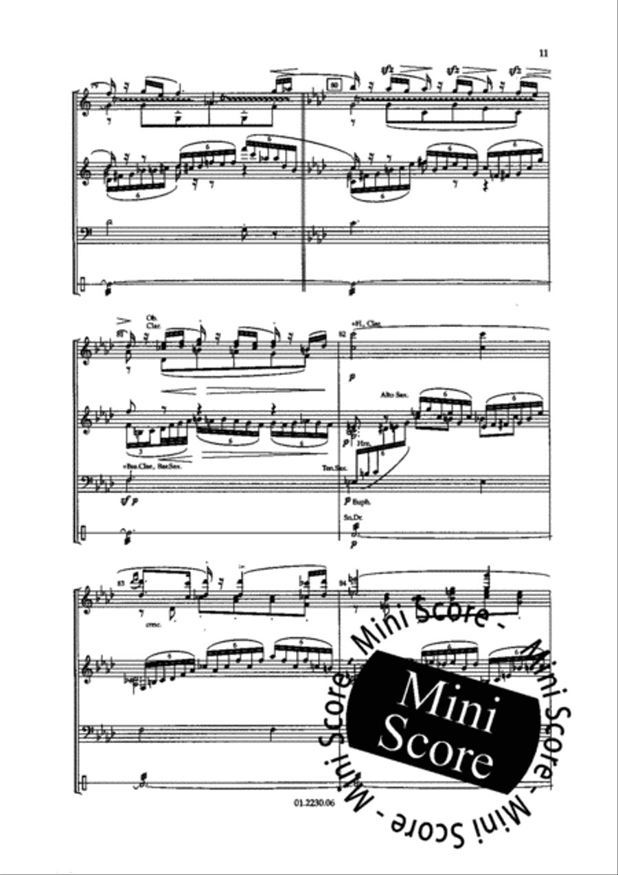 Triana Triana Concert Band scores gallery preview page 49