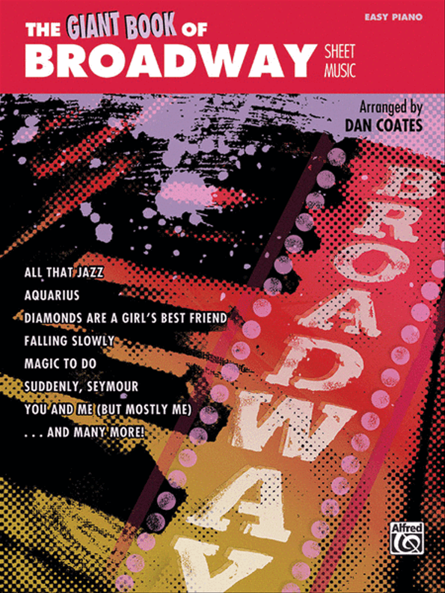 The Giant Book of Broadway Sheet Music Easy Piano scores gallery preview page 1