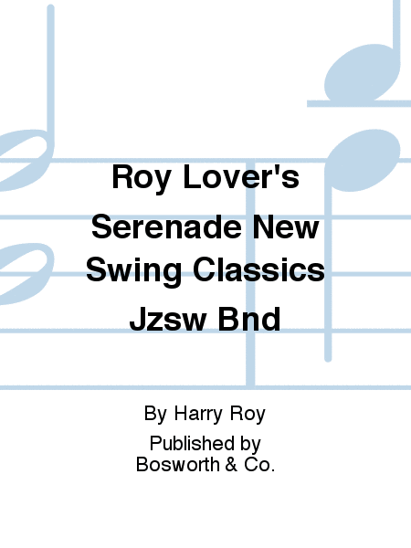 Roy Lover's Serenade New Swing Classics Jzsw Bnd